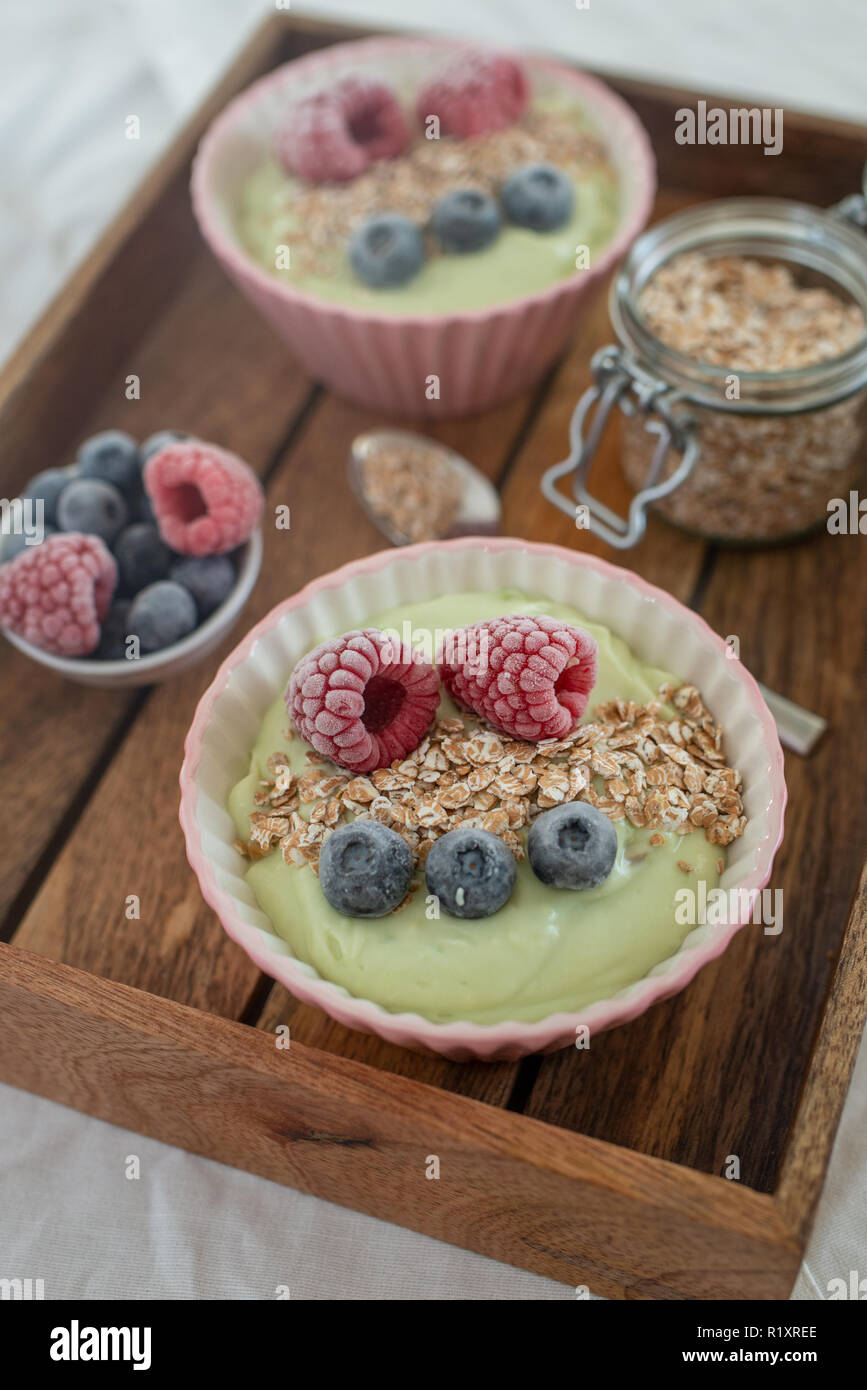 healthy smoothie bowl Stock Photo - Alamy