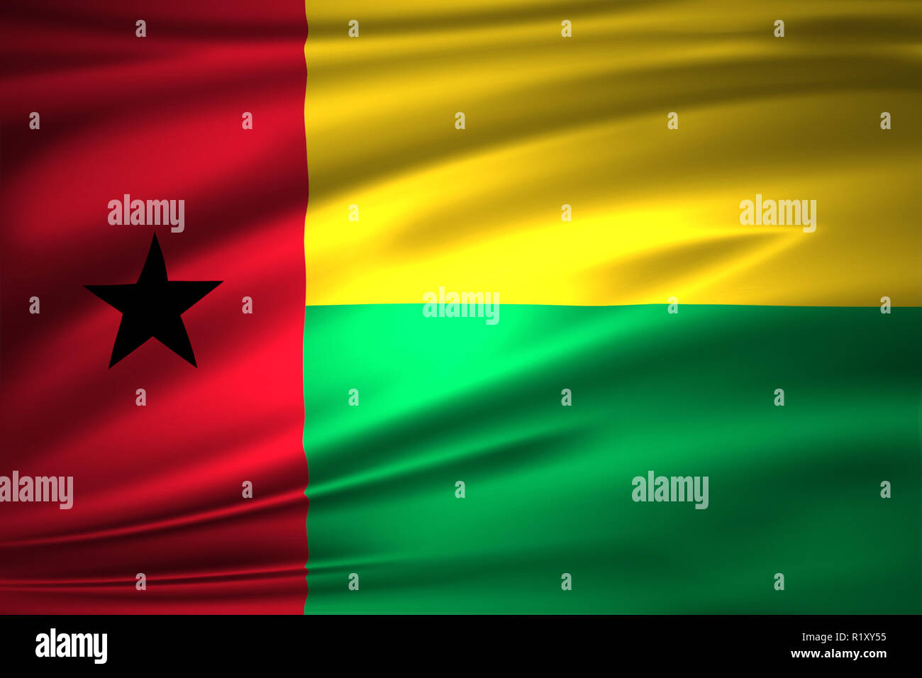 Flags world flag guinea bissau hi-res stock photography and images - Alamy