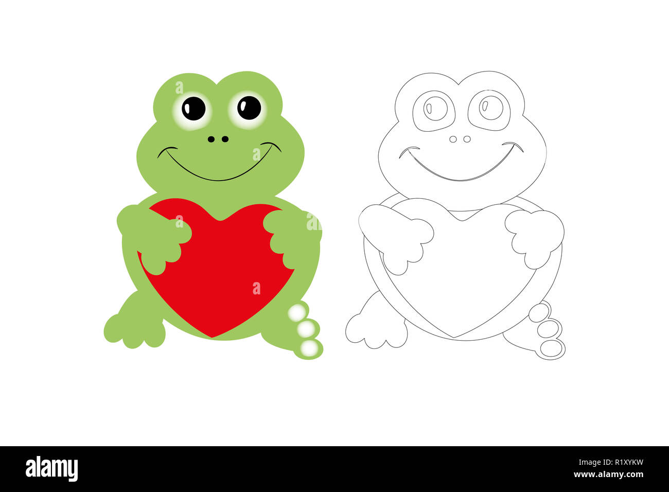 67 Coloring Pages Of Cute Frogs  Images