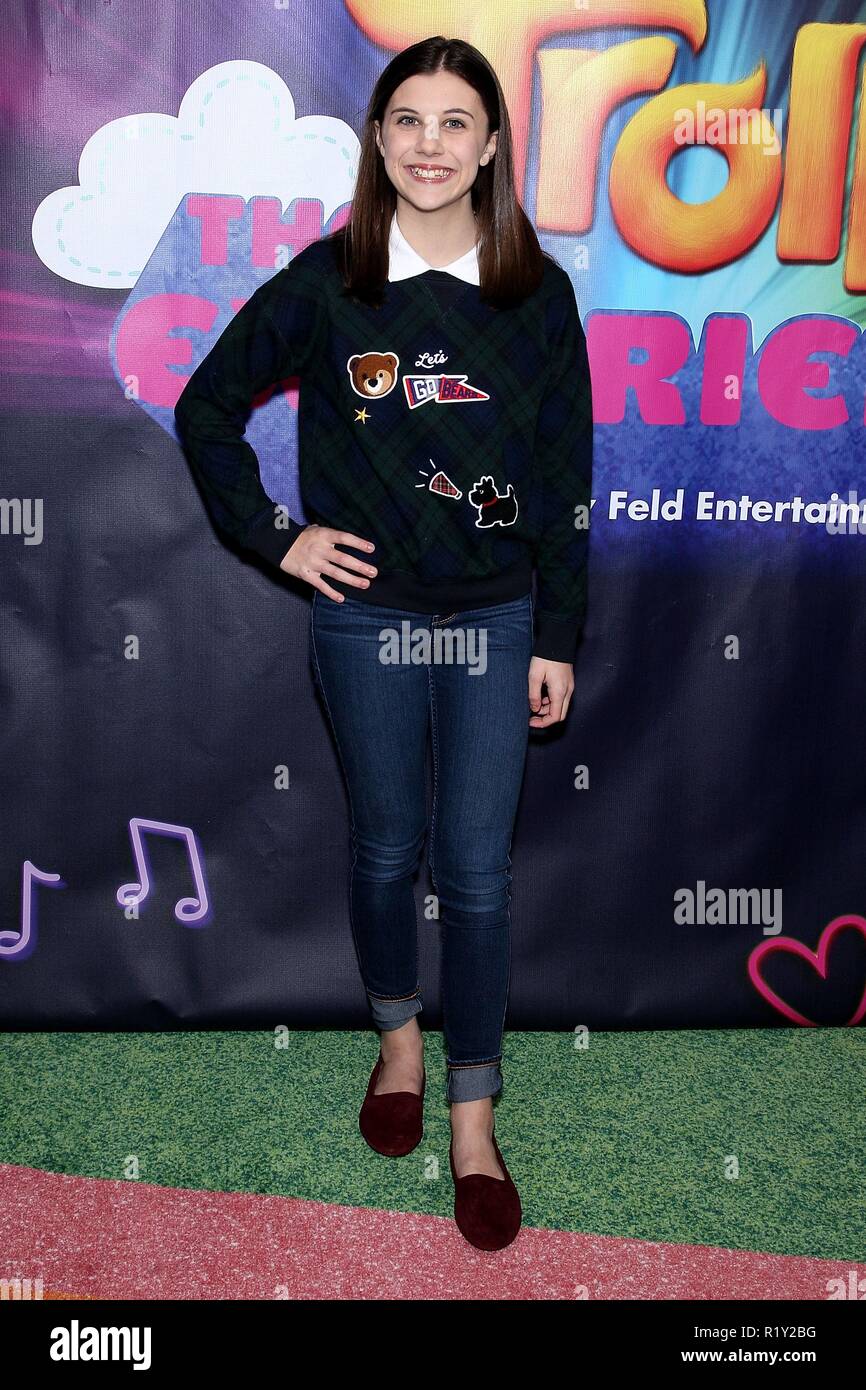 New York, NY, USA. 14th Nov, 2018. Mia Sinclair Jenness Photo Call for