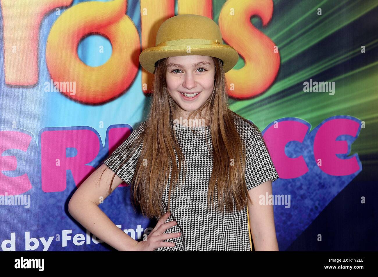New York, NY, USA. 14th Nov, 2018. Mimi Ryder Photo Call for DREAMWORKS ...