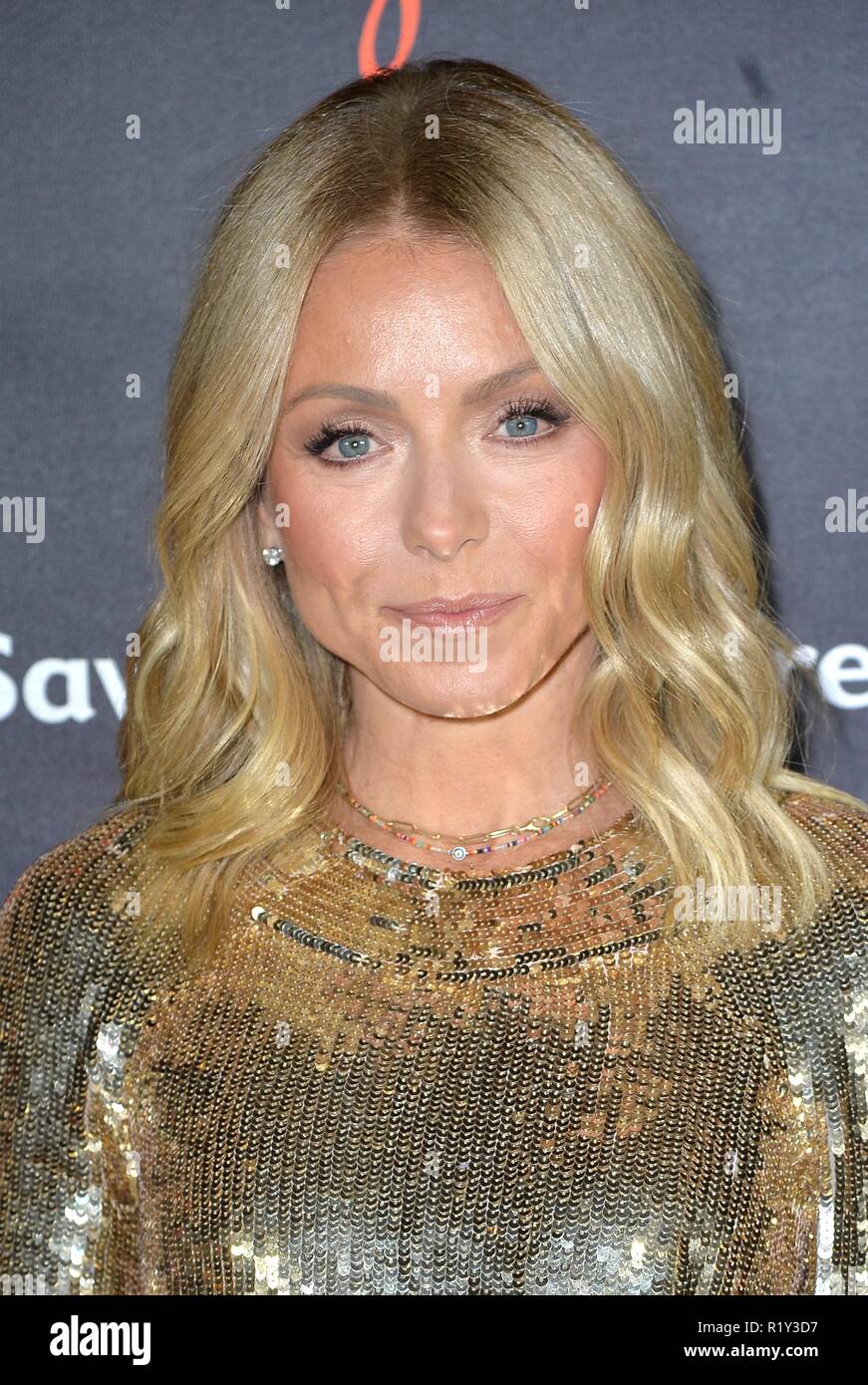 New York, NY, USA. 14th Nov, 2018. Kelly Ripa at arrivals for Save the