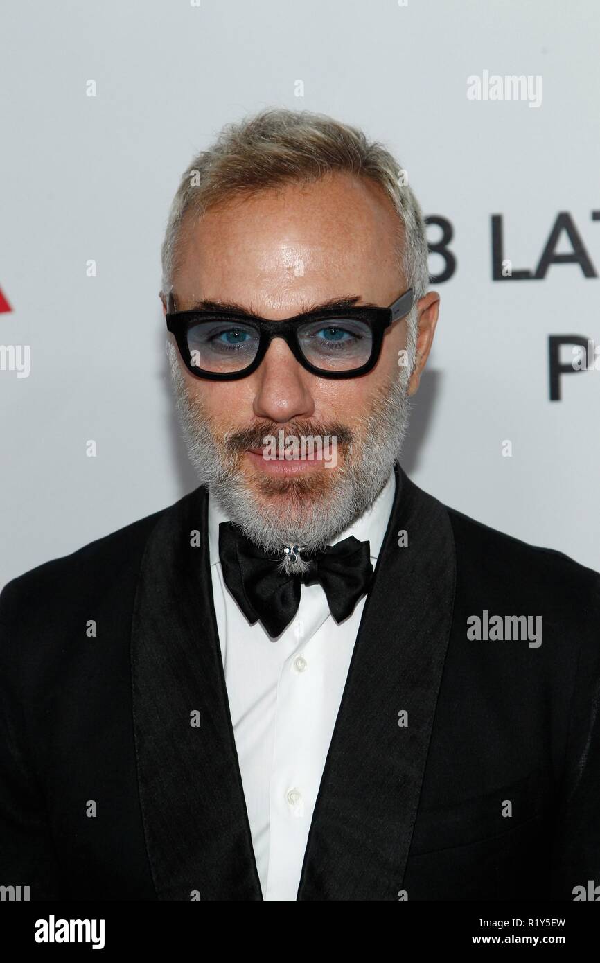 Las Vegas, NV, USA. 14th Nov, 2018. Gianluca Vacchi at arrivals for 2018  Latin Recording Academy Person of The Year Gala, Mandalay Bay Events  Center, Las Vegas, NV November 14, 2018. Credit: