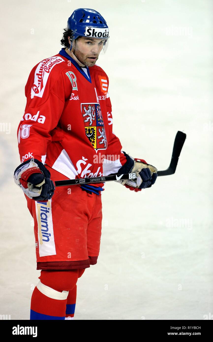 Havirov, Czech Republic. 18th Feb, 2019. Ex-NHL player Jaromir