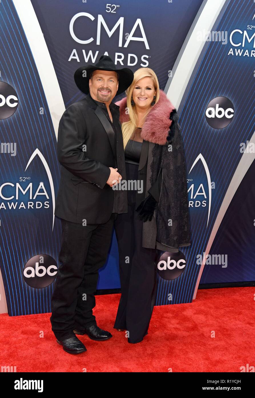 Nashville, TN, USA. 14th Nov, 2018. Garth Brooks, Trisha Yearwood at ...