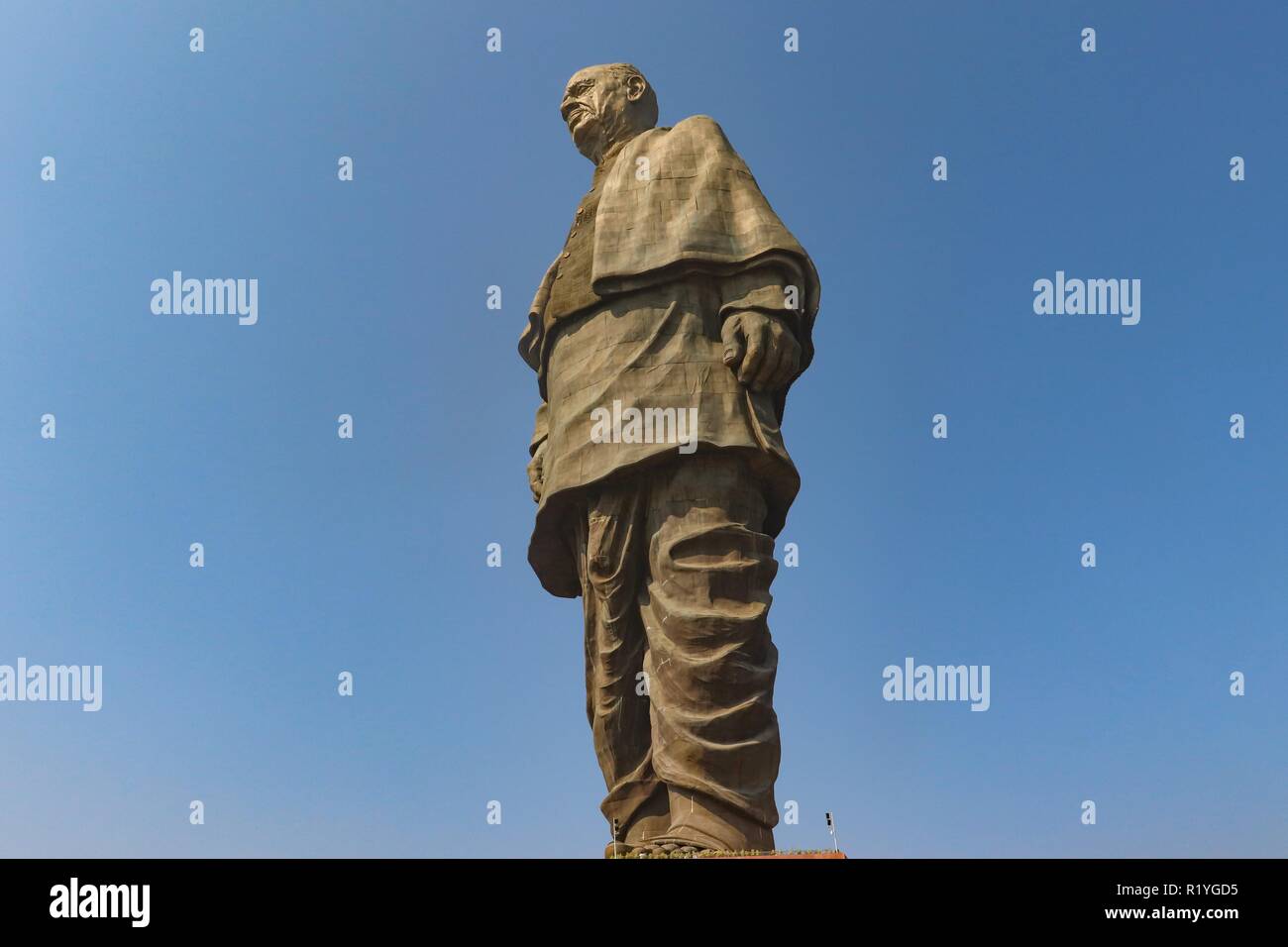 The world's tallest statue, 'Statue of unity',at a height of 182 metres of Sri Sardar Vallabhai