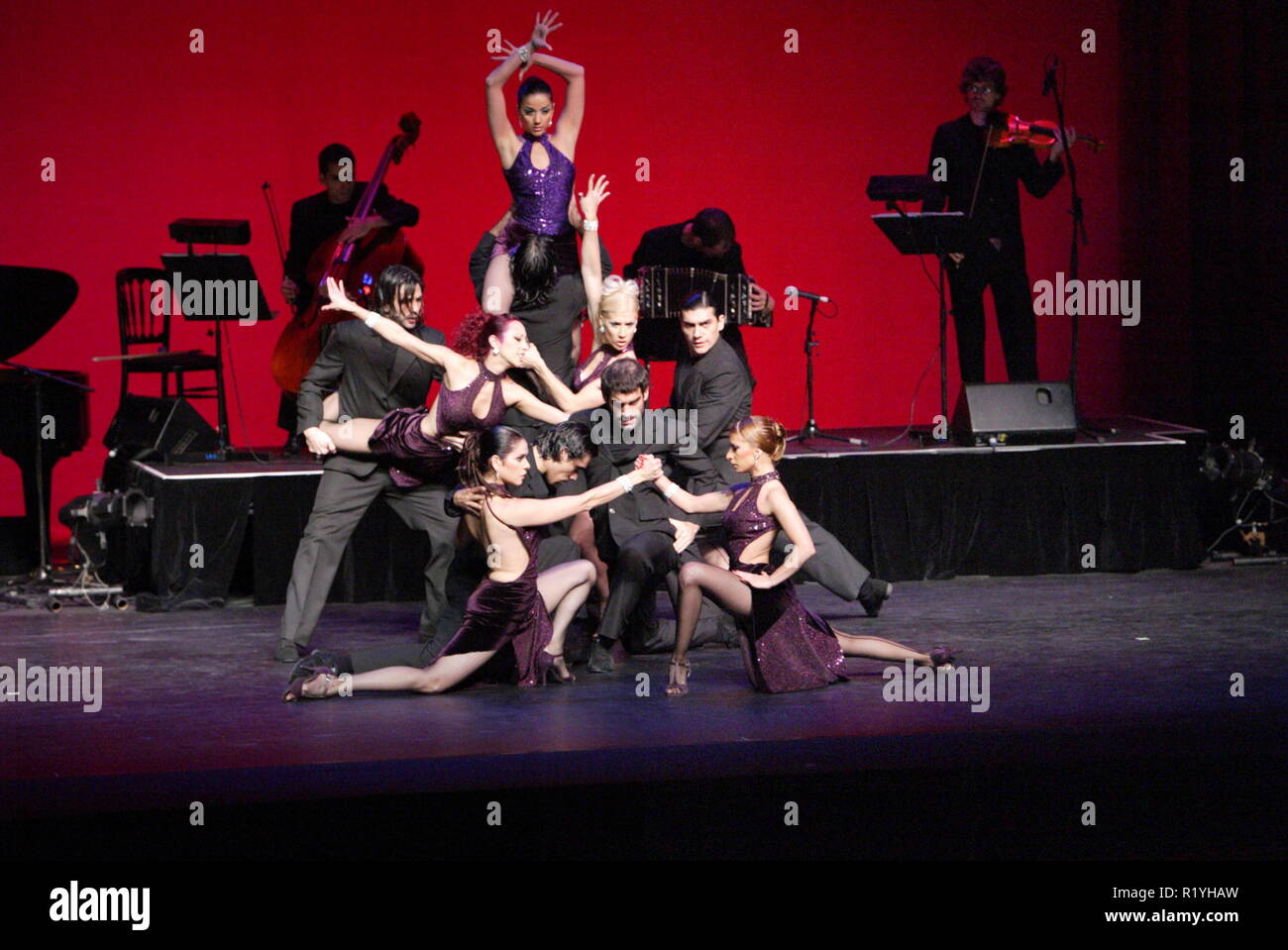 Tango Fire dance performance in Sydney, Australia Stock Photo - Alamy