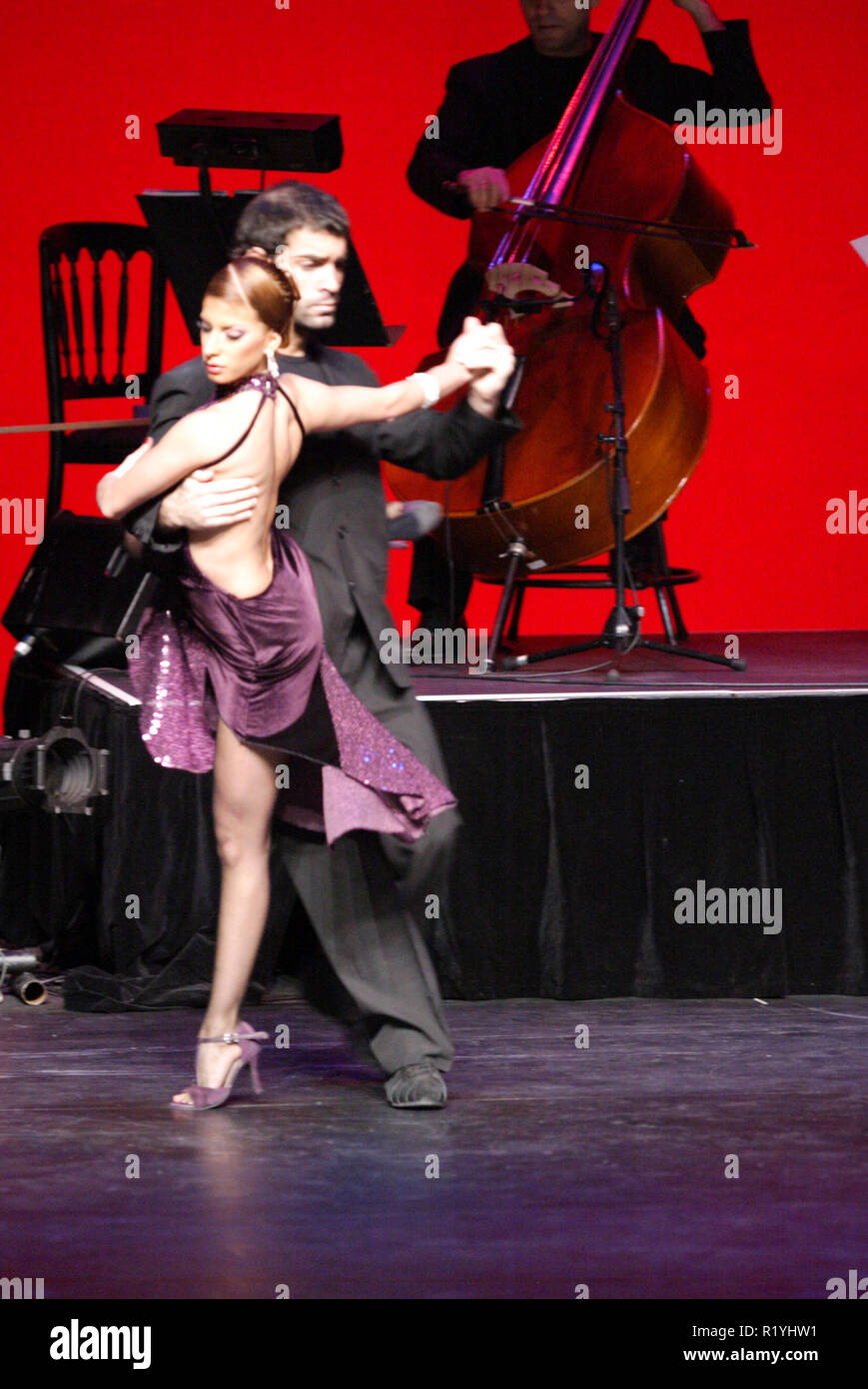 Tango Fire dance performance in Sydney, Australia Stock Photo - Alamy