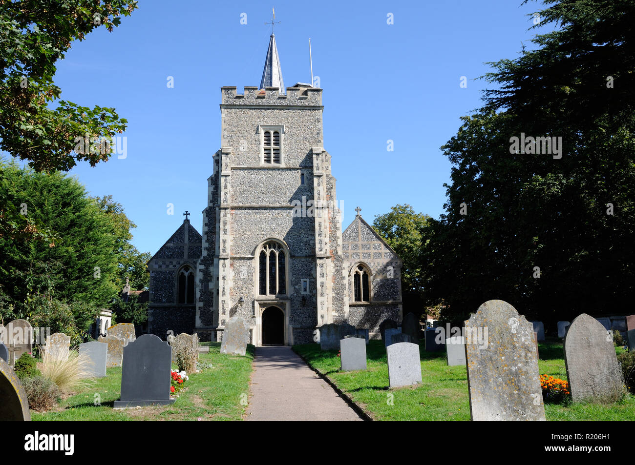 The Parish Church of St Mary the Virgin, Essendon, Hertfordshire. St