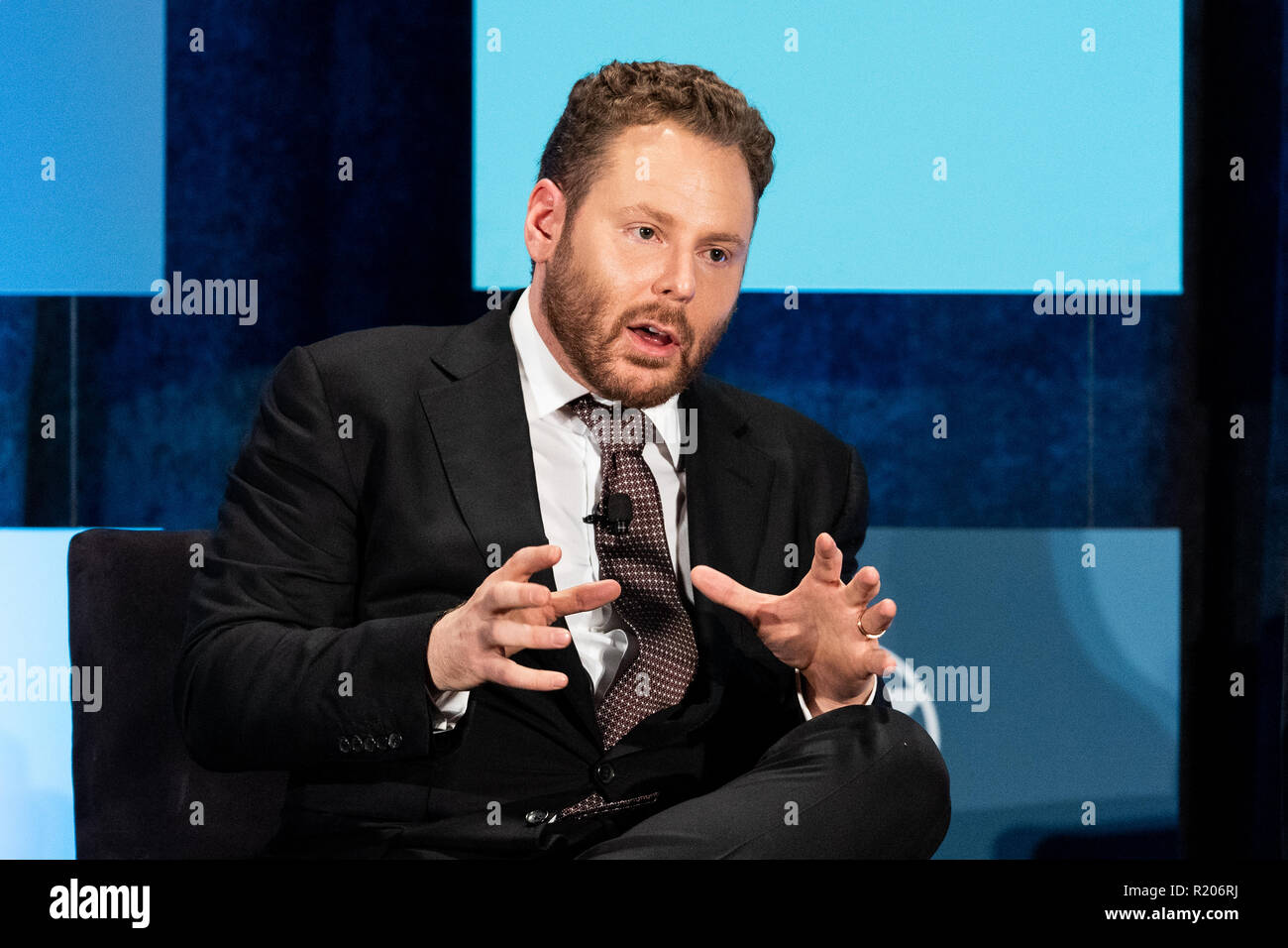Sean Parker, entrepreneur and philanthropist, at the Jack Kemp