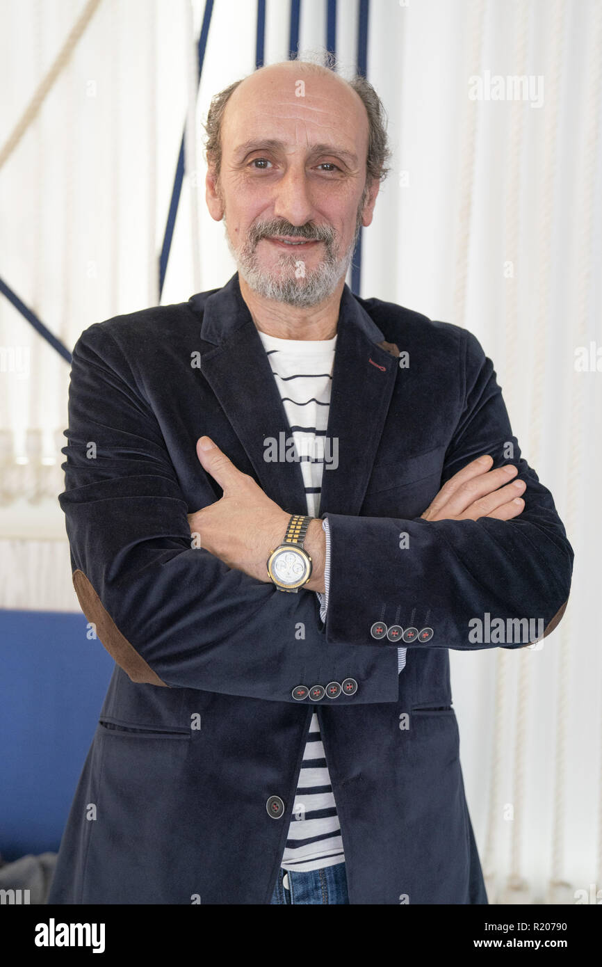 Jose Luis Gil attends the presentation of his new movie 'Miau' in