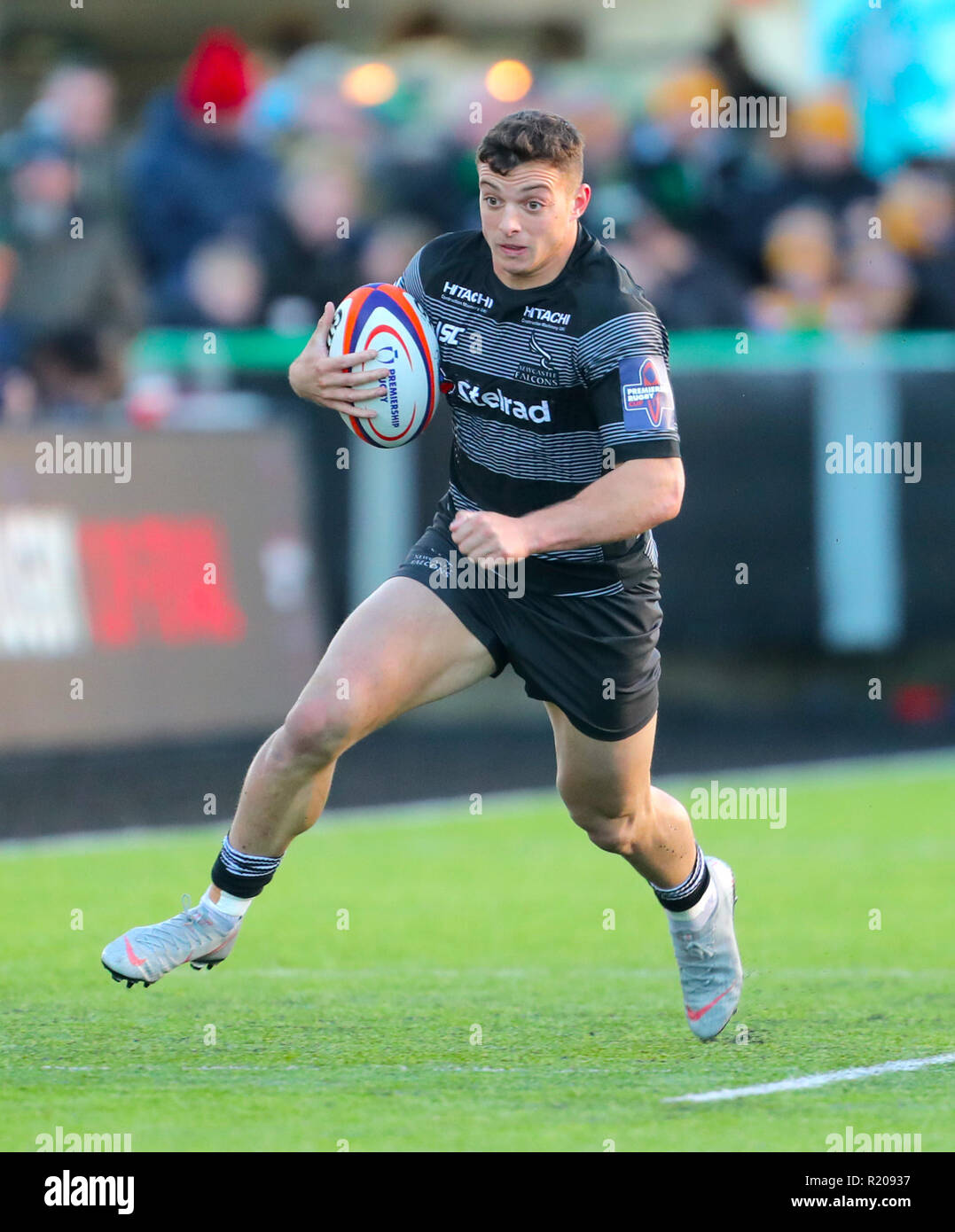 Newcastle Falcons Adam Radwan Stock Photo Alamy