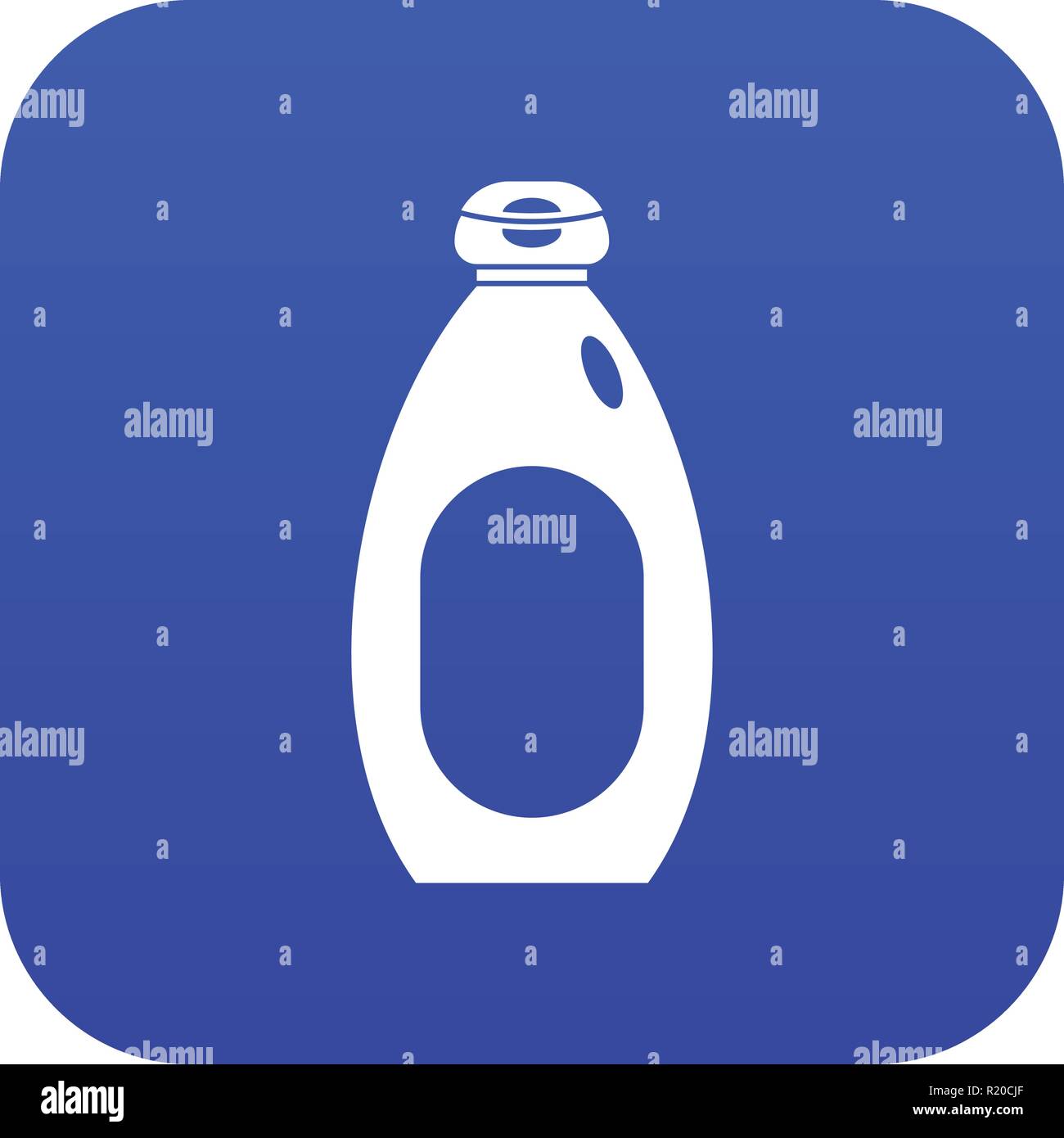 Cream bottle icon digital blue Stock Vector Image & Art - Alamy