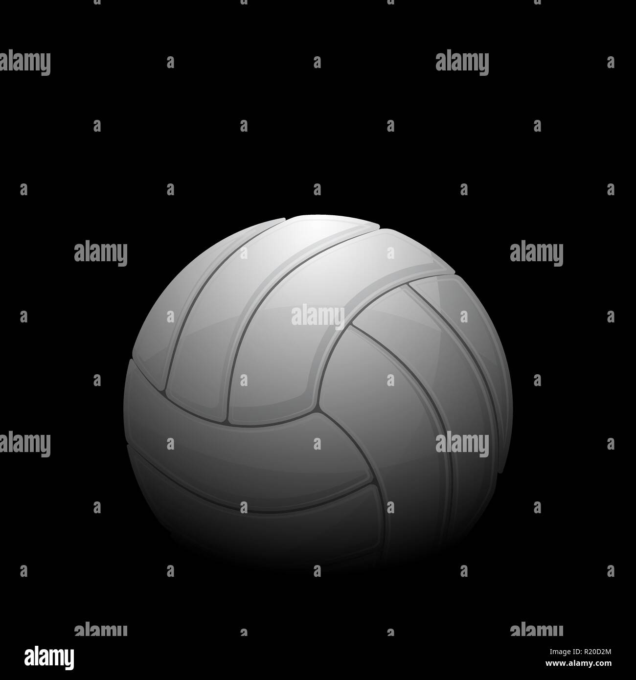 Volleyball game Stock Vector Images - Alamy