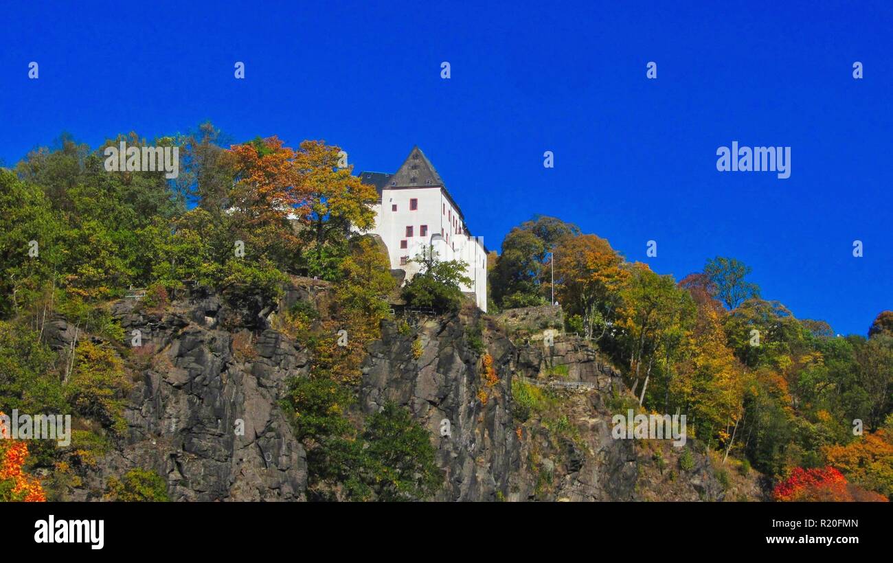 Castle in Wolkenstein Stock Photo