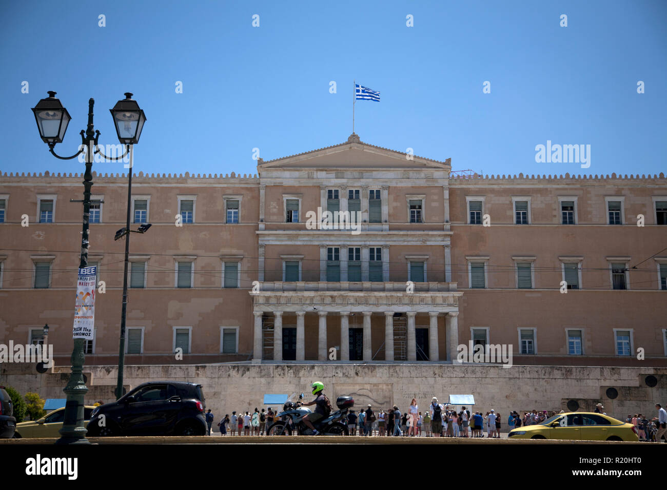 Leoforos vasilisis amalias hires stock photography