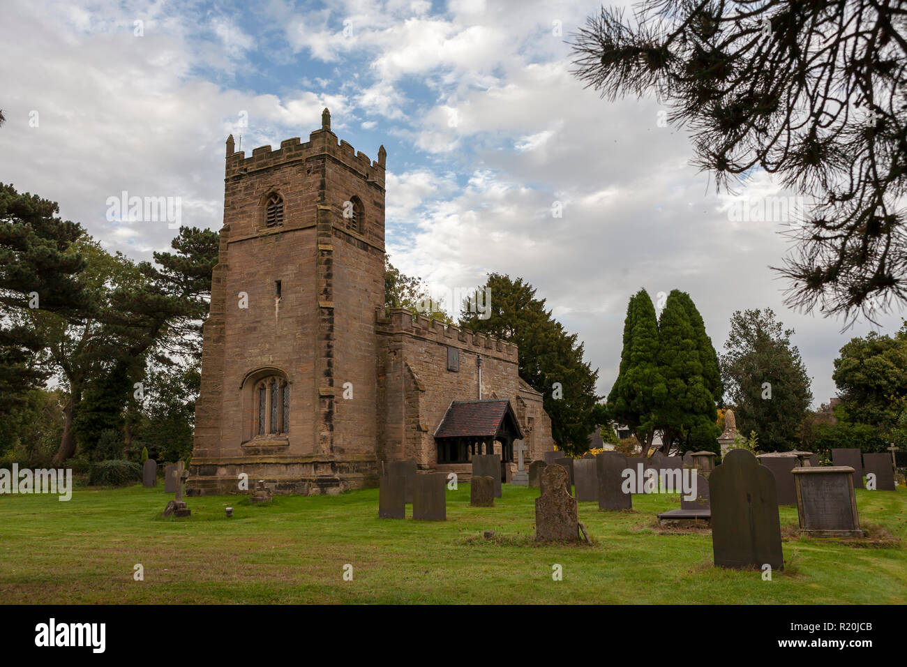 St. Botolph's church, Burton Hastings, Warwickshire, England, UK Stock