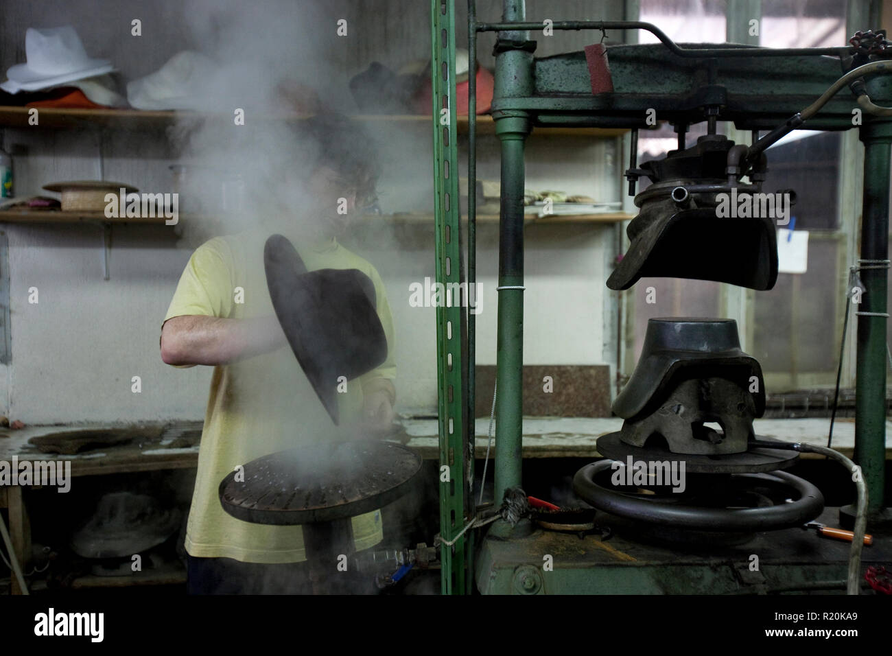 steam felt hat