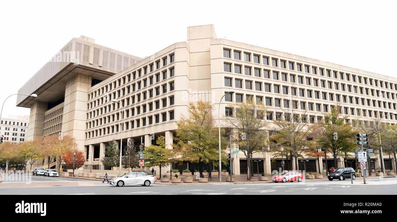 J. Edgar Hoover F.B.I. (Federal Bureau of Investigation) building in Washington, D.C. Stock Photo