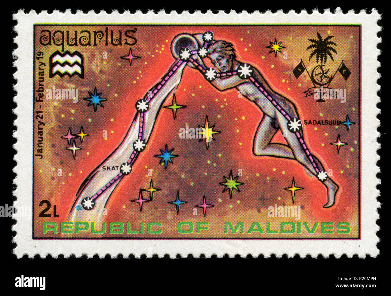 Postage Stamp Zodiac High Resolution Stock Photography and Images Alamy