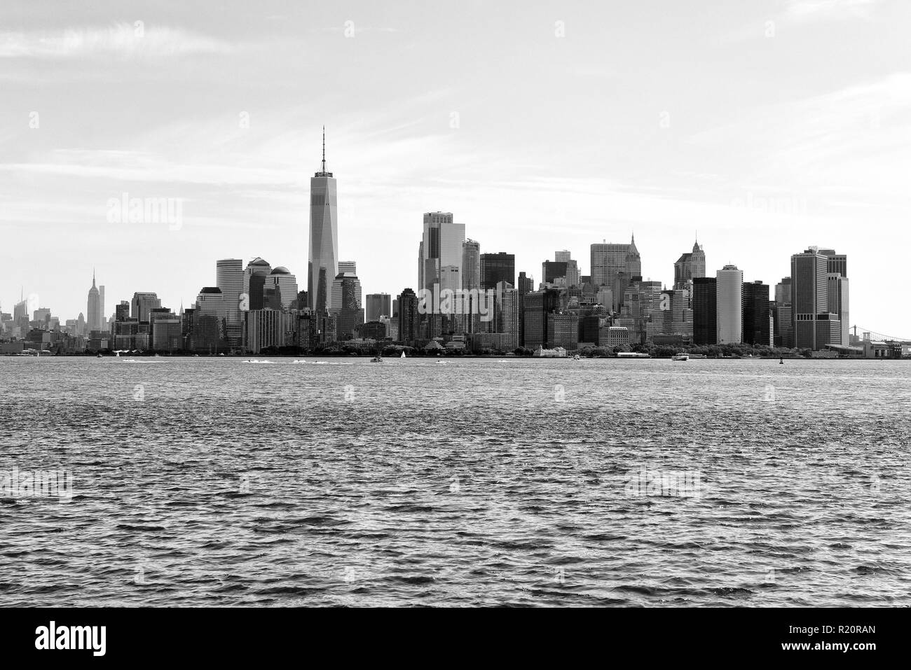 Financial district in lower Manhattan, New York, USA Stock Photo Alamy