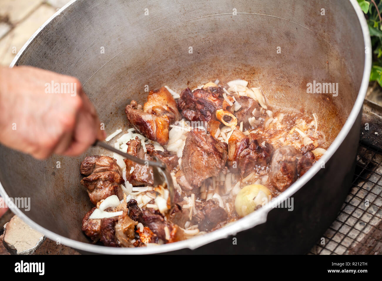 Cauldron-Cooked Lamb