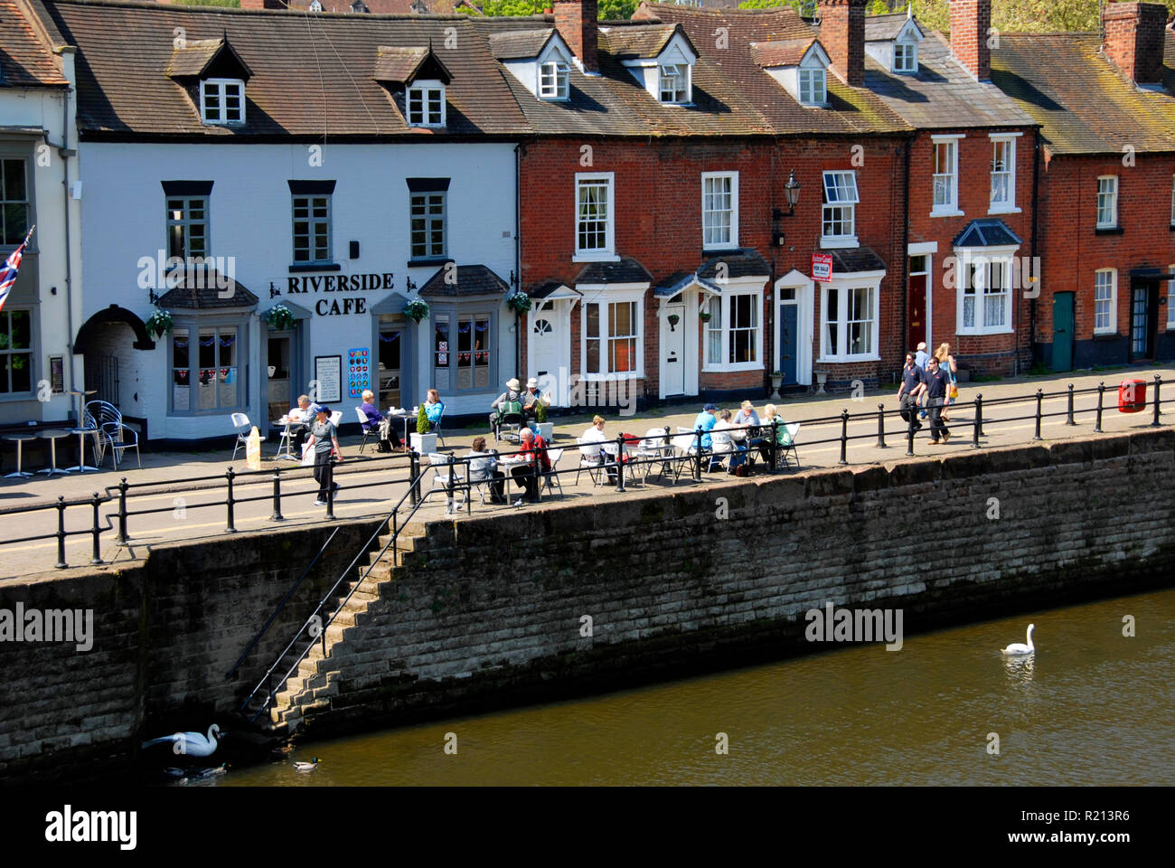 Severn Side North, Bewdley, Worcestershire, England Stock Photo