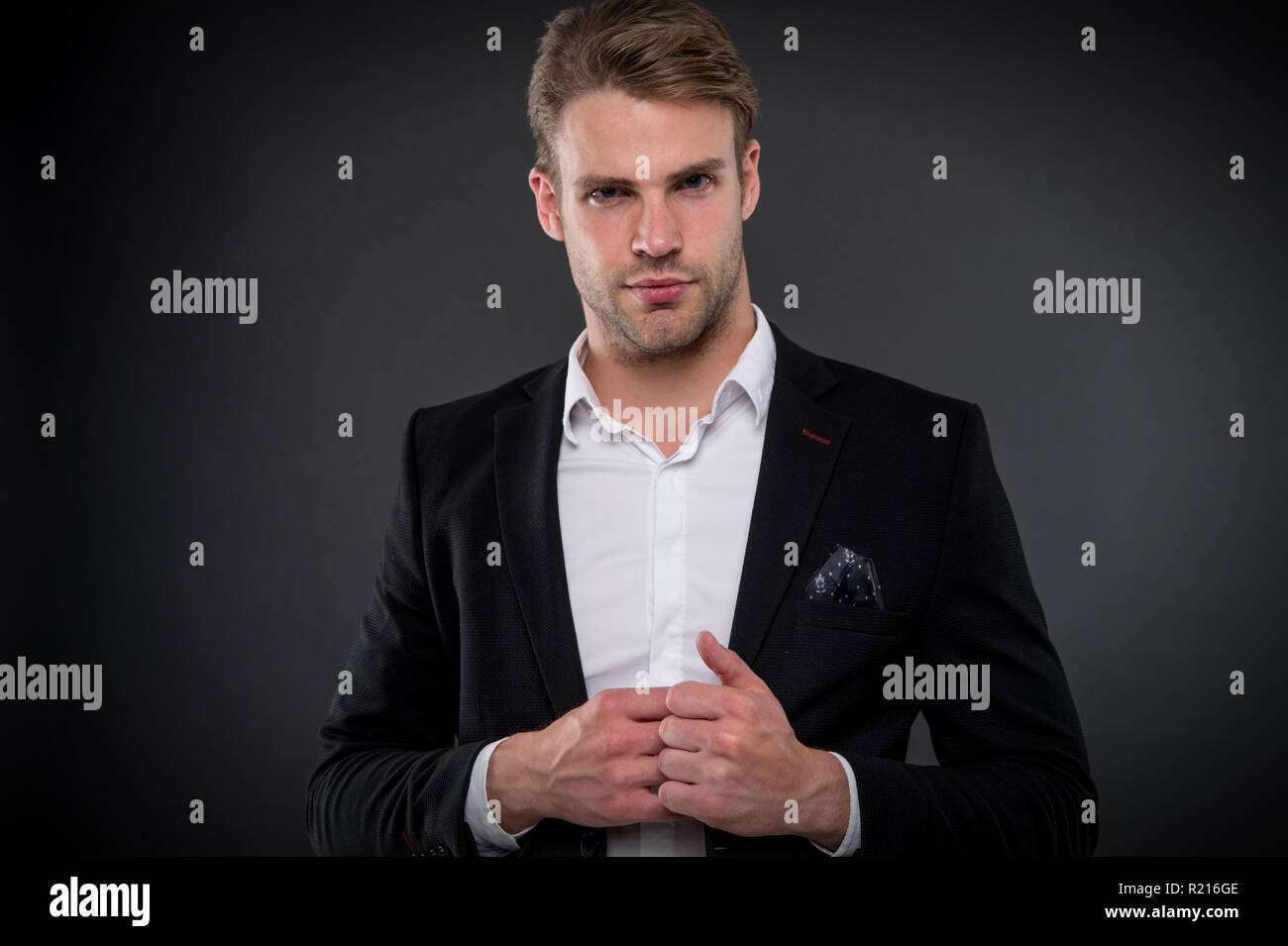 White handkerchief suit hires stock photography and images Alamy