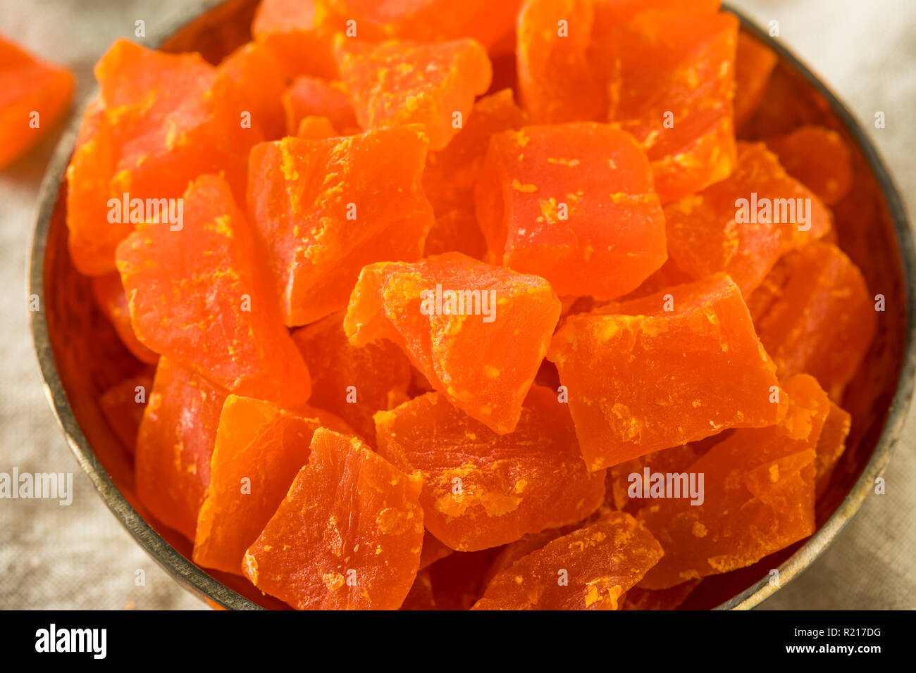 Organic Healthy Dried Papaya Fruit Ready to Eat Stock Photo Alamy