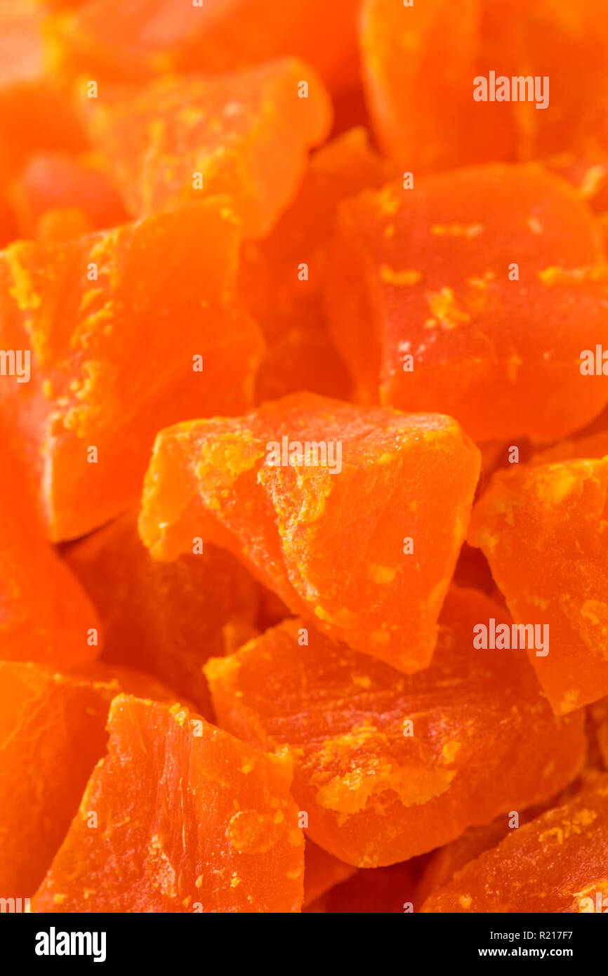 Organic Healthy Dried Papaya Fruit Ready to Eat Stock Photo Alamy