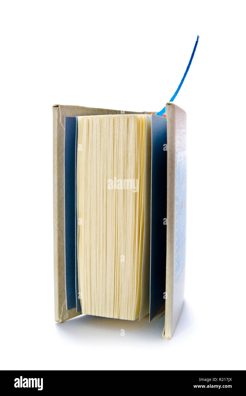 book isolated on a white background Stock Photo - Alamy