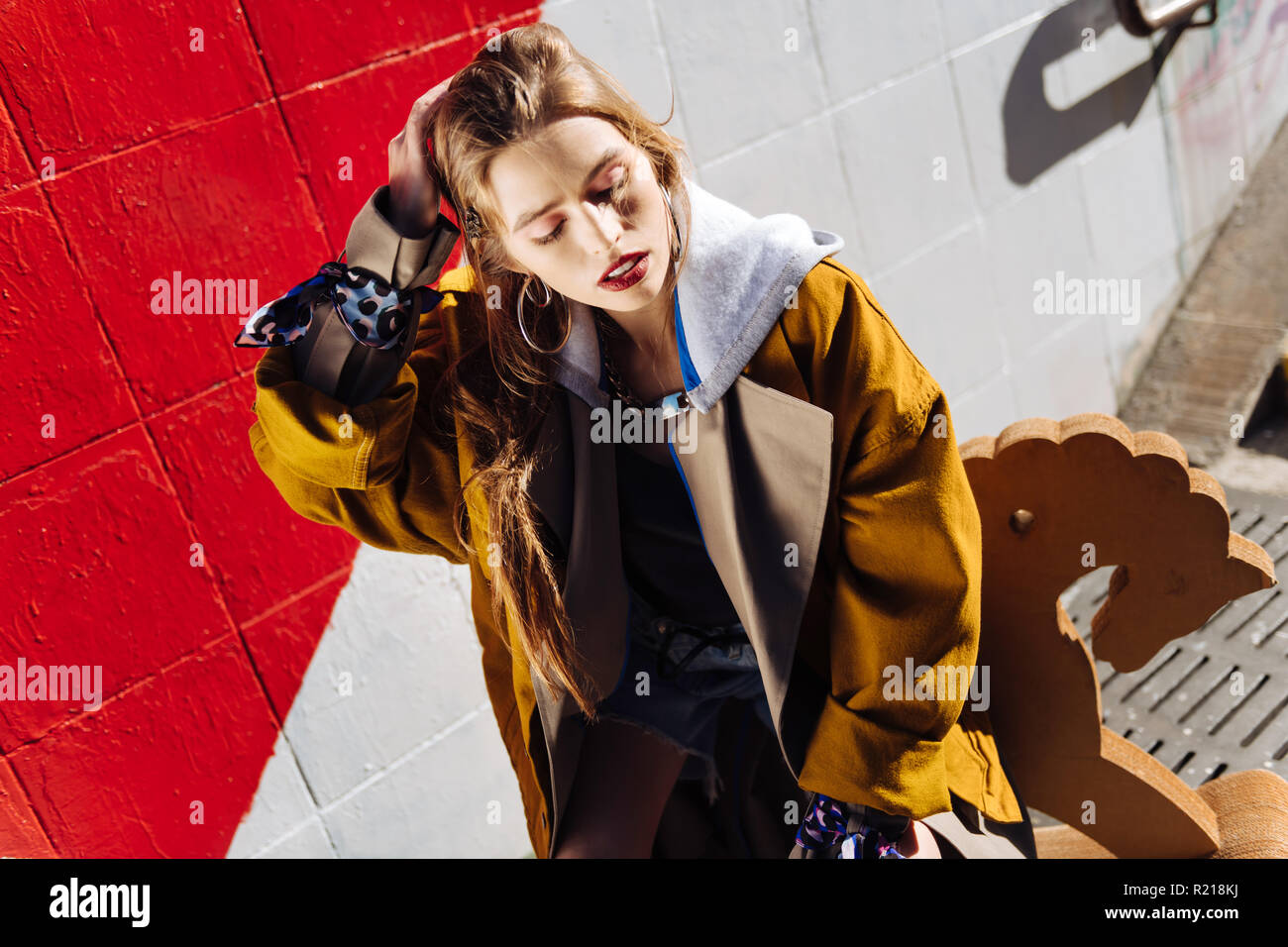 Skinny model hi-res stock photography and images - Alamy