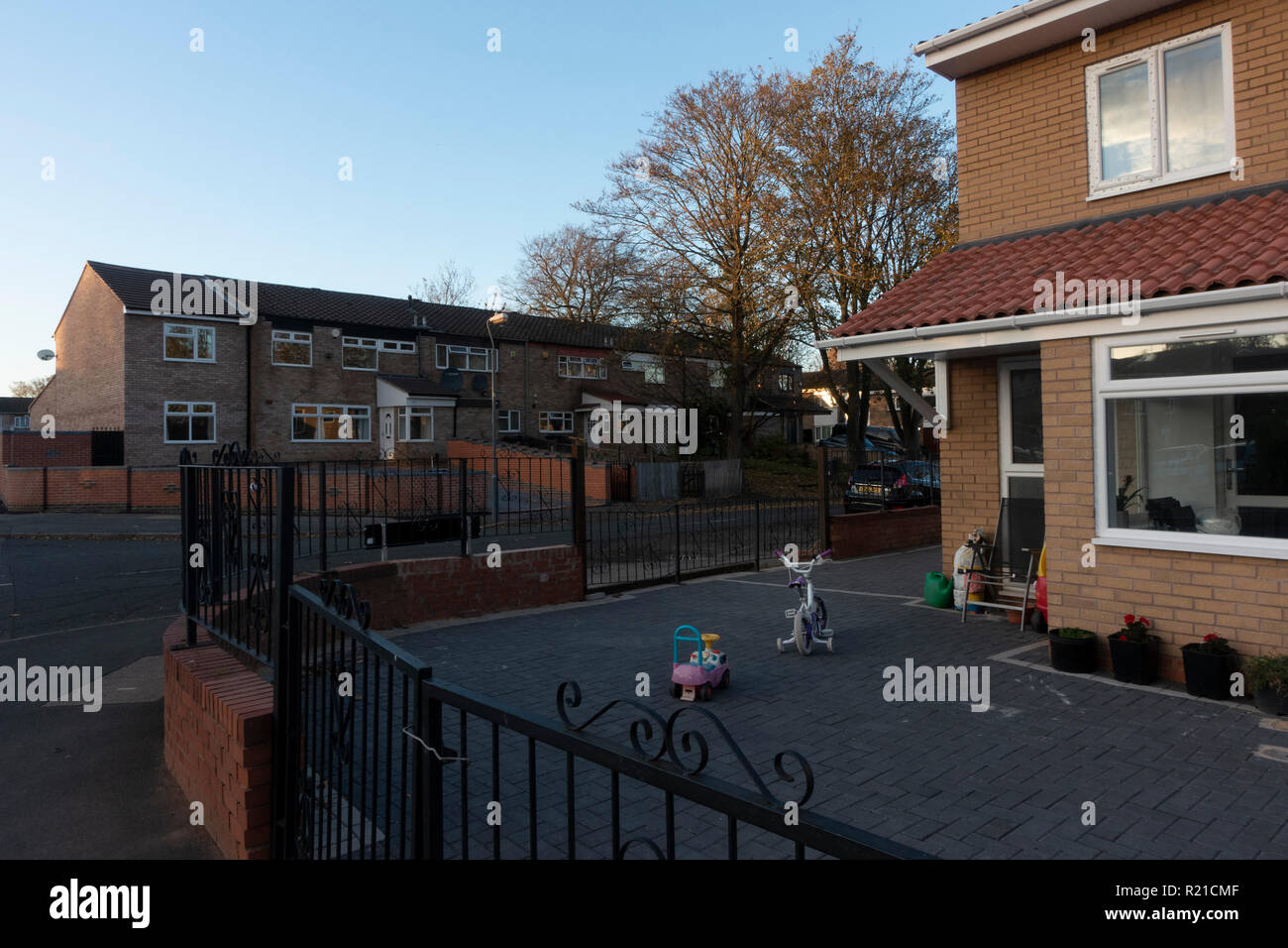 Housing in Balsall Heath in Birmingham, United Kingdom. Balsall Heath