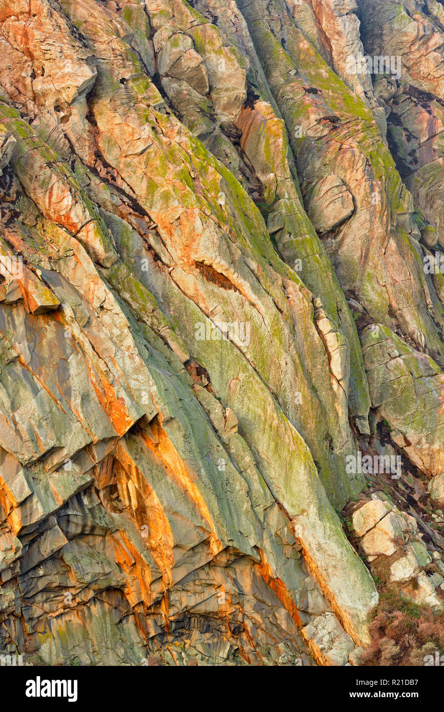 Morro Rock, Morro Bay, California, USA Stock Photo