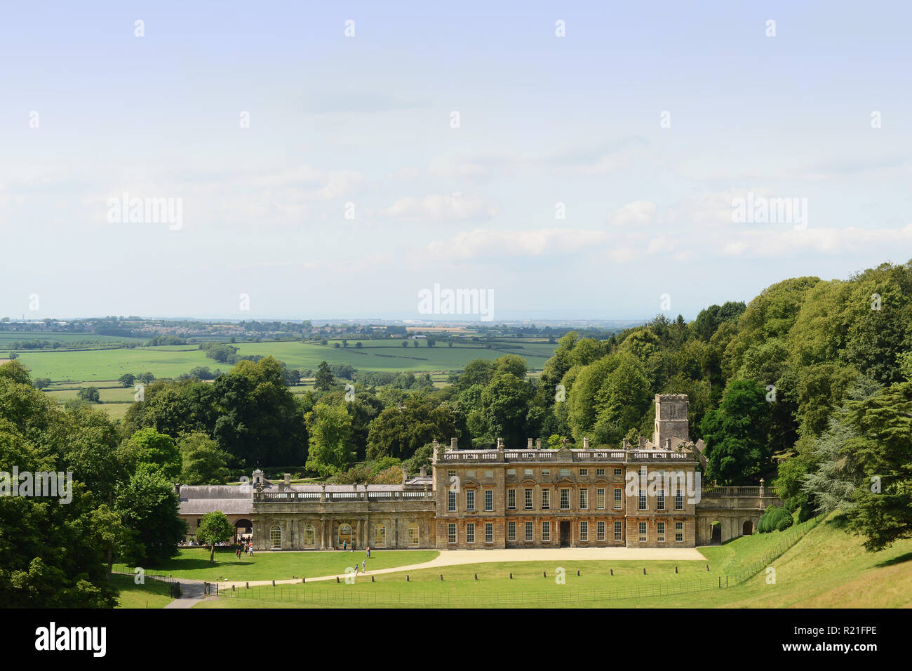 Dyrham Park Gloucestershire Uk British Britain England English country house residence Stock Photo