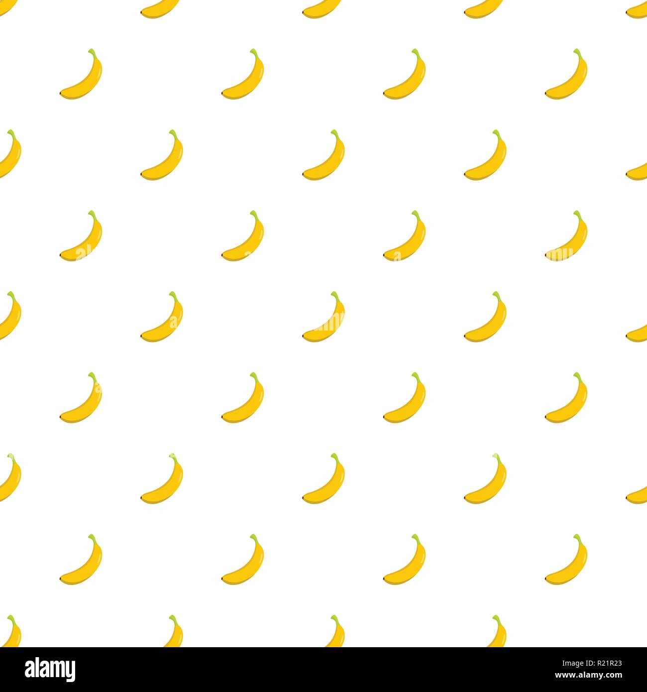 Banana pattern seamless in flat style for any design Stock Vector Image ...