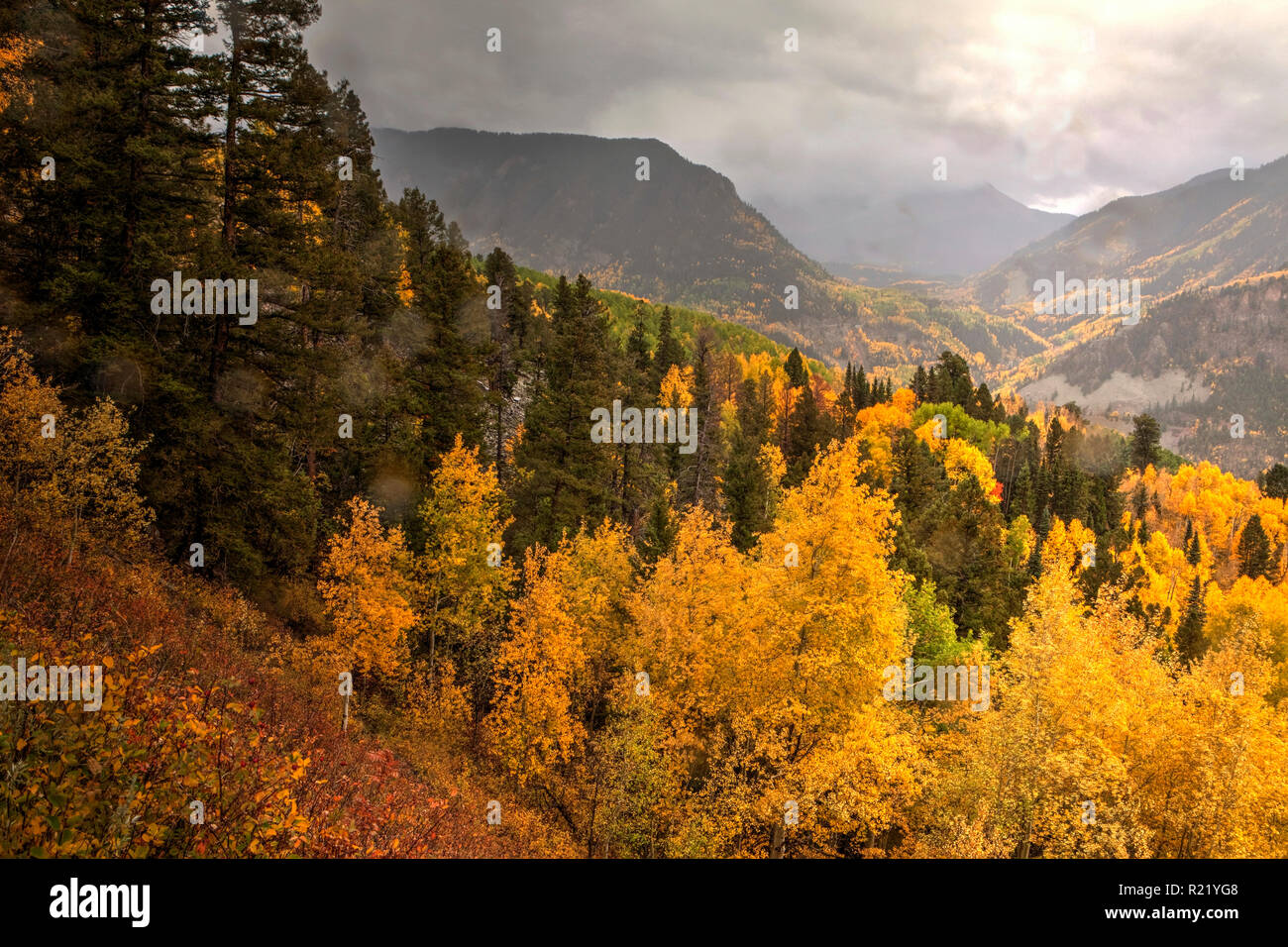 San Juan Mountains, Colorado Stock Photo
