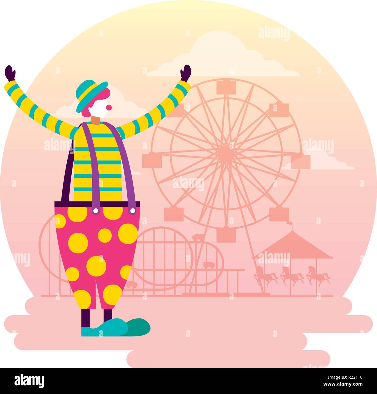 circus fun fair Stock Vector Image & Art - Alamy