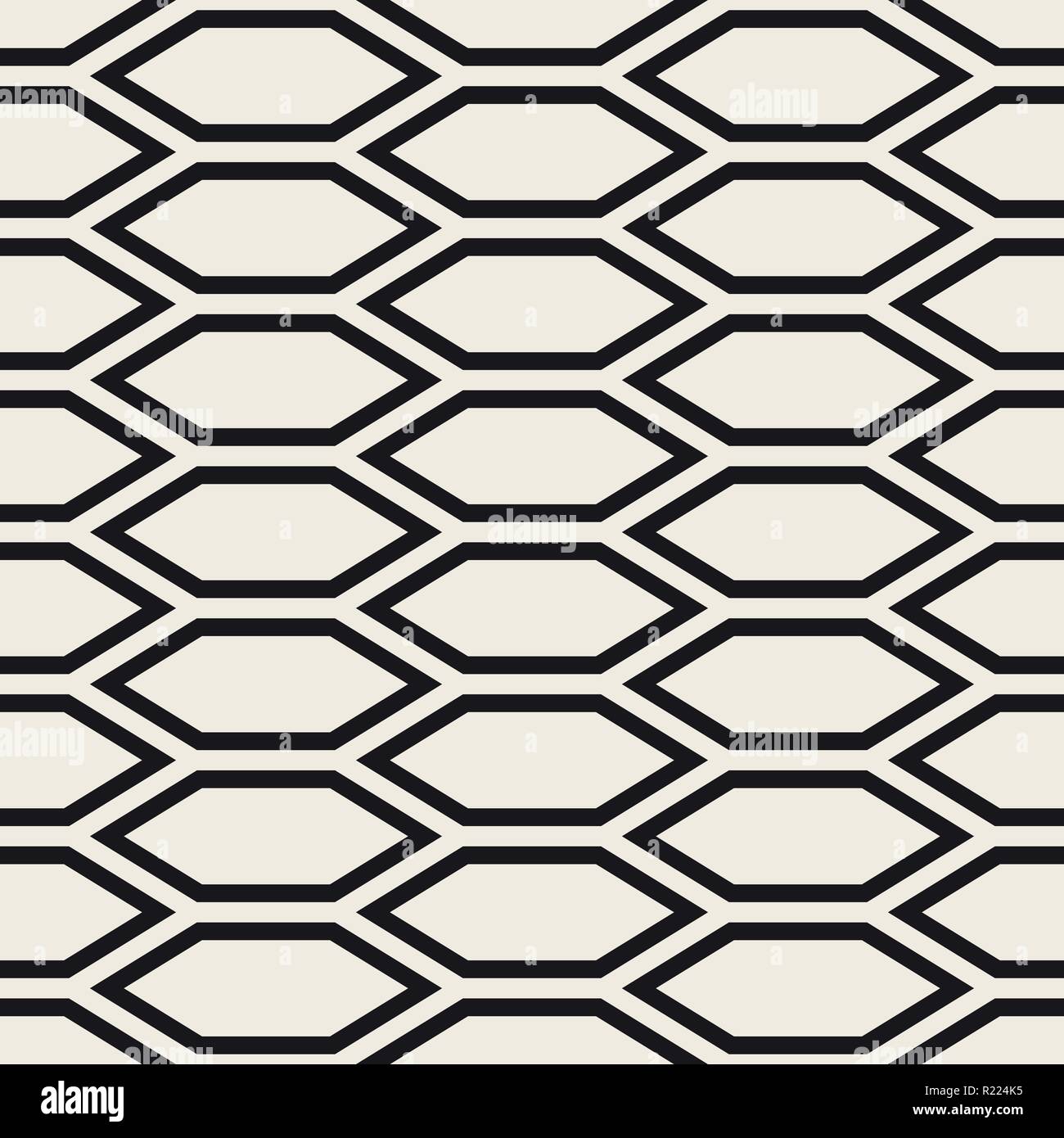 Vector seamless pattern. Modern stylish abstract texture. Repeating ...
