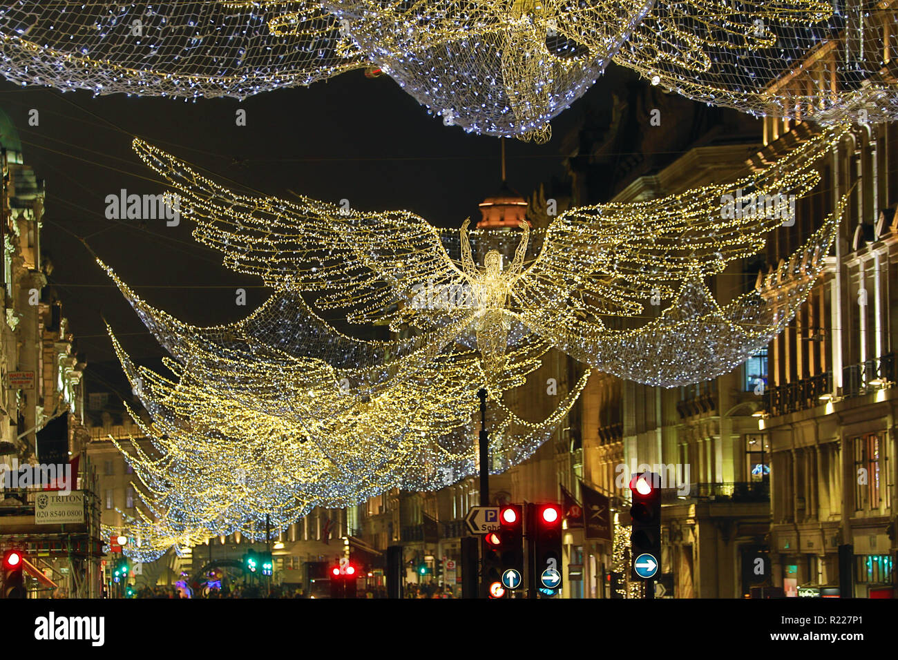 Christmas In London  Bond Street Christmas Lights - Pinay Flying
