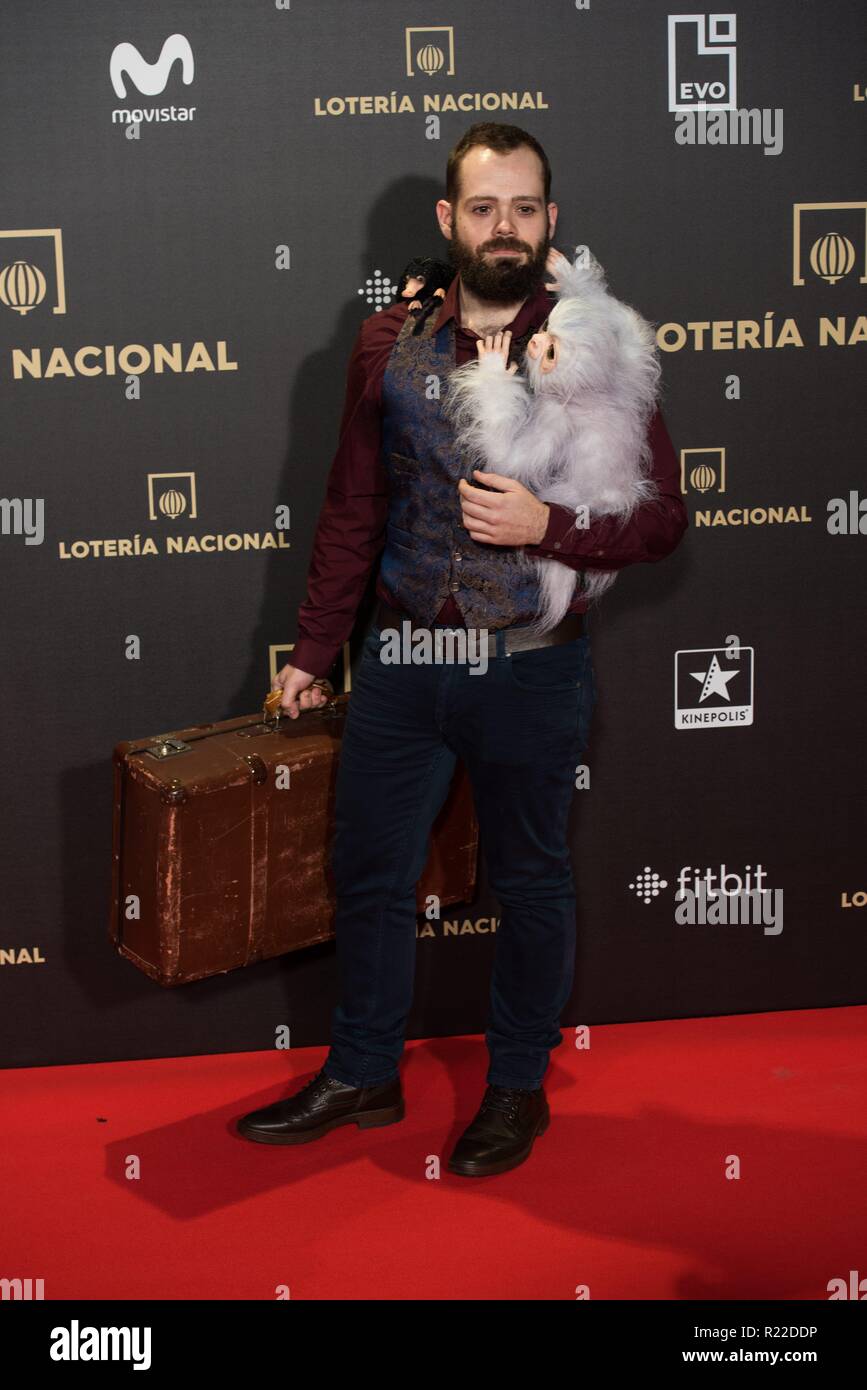 Madrid, Spain. 15th November, 2018. Guest attends the premiere of  'Fantastic Beasts: The Crimes Of Grindelwald' on November 15, 2018 at Kinepolis Cinema in Madrid, Spain. (Photo by Rodrigo Blanco) Credit: CORDON PRESS/Alamy Live News Stock Photo
