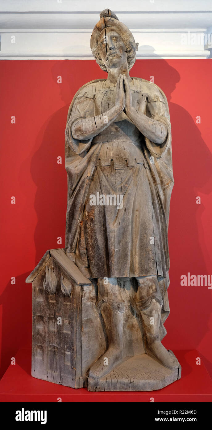 SAINT FLORIAN . HEILIGE FLORIAN Stock Photo