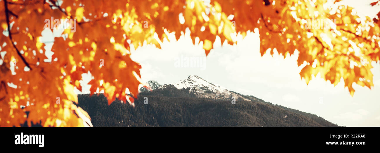 Beautiful snow capped mountain hi-res stock photography and images - Alamy