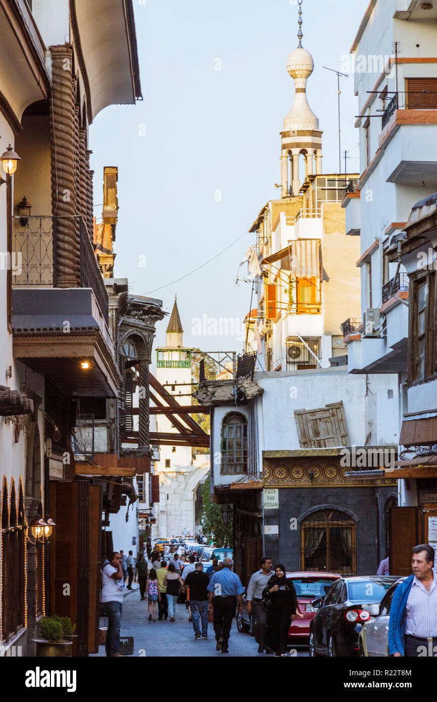 Damascus Straight Street High Resolution Stock Photography and Images