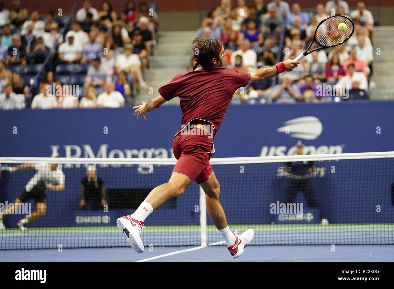 Roger Federer Us Open High Resolution Stock Photography and Images - Alamy