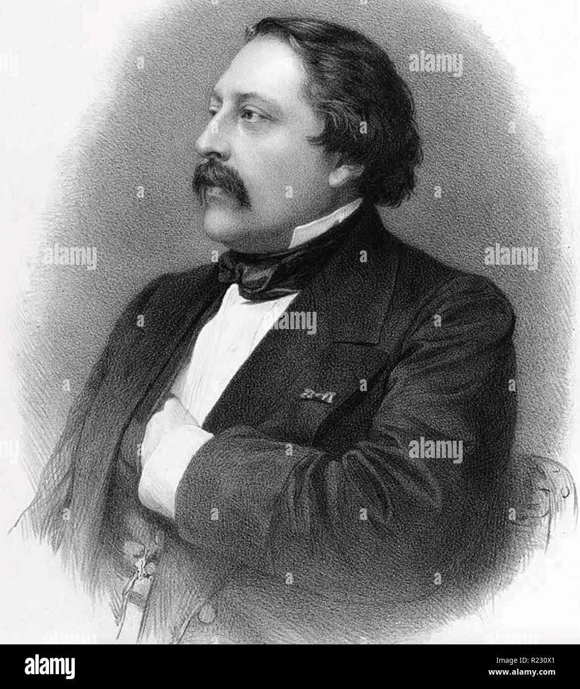 JOSEPH SERRET (1819-1885) French mathematician Stock Photo