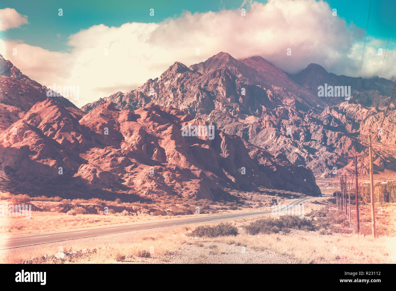 Andean roads hi-res stock photography and images - Alamy