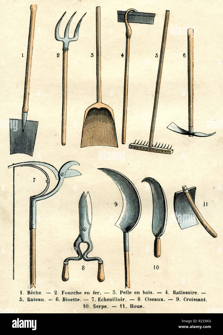 Hoe on sale and spade