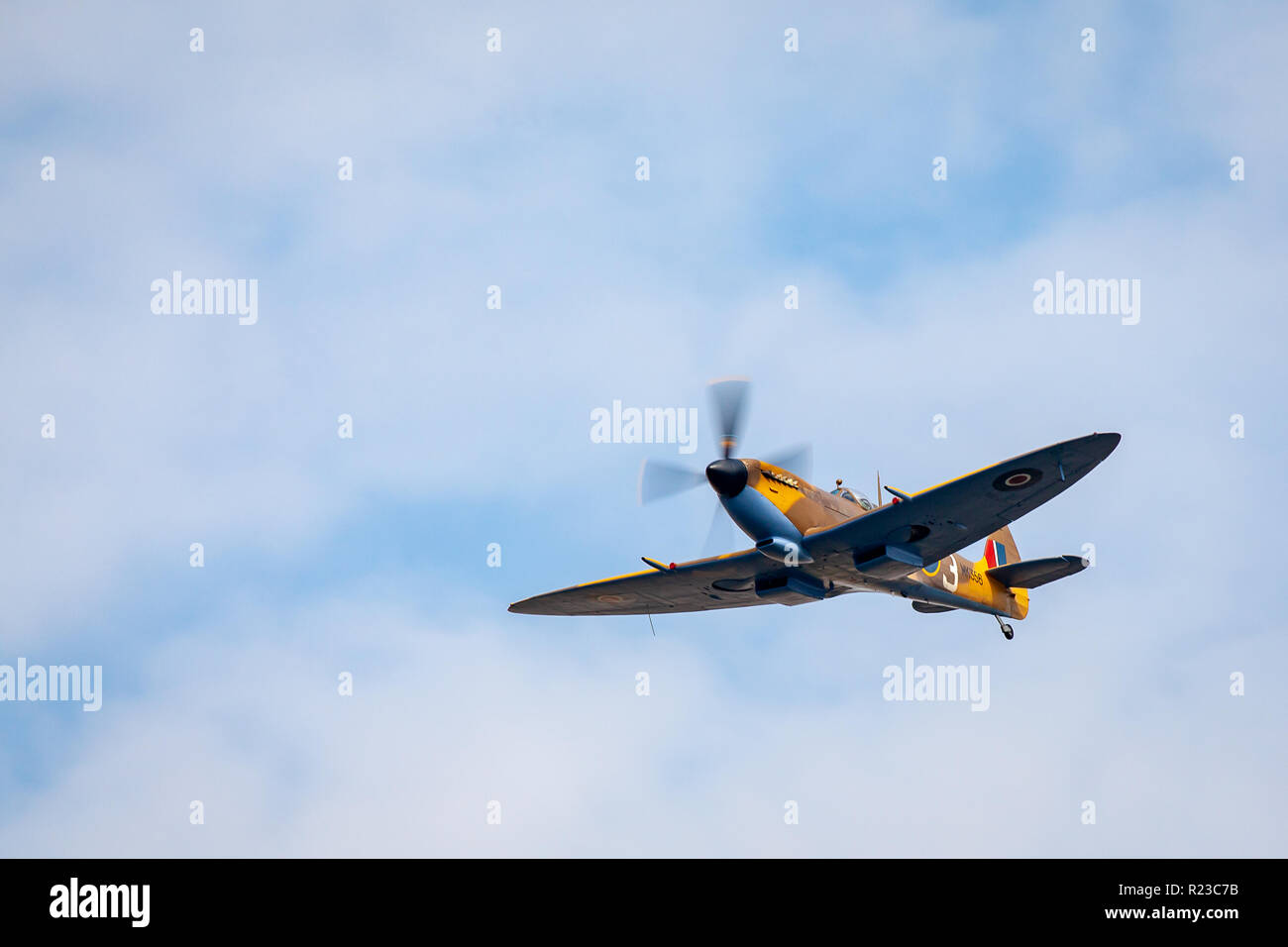Supermarine Spitfire JG891 at RIAT Fairford 2018 Stock Photo
