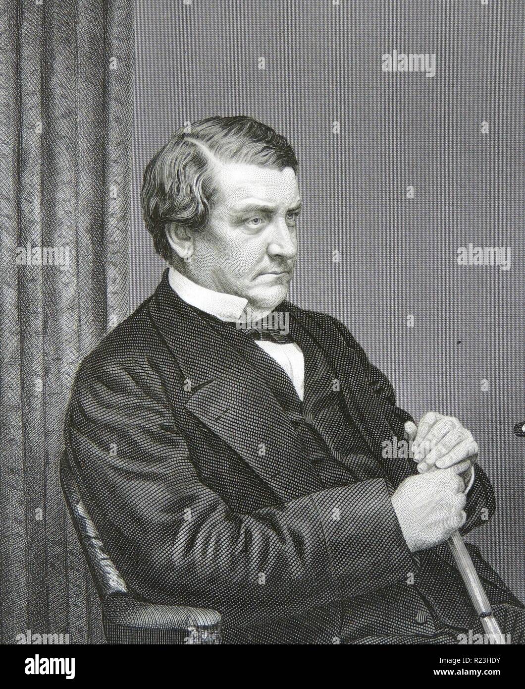 Richard Southwell Bourke, 6th Earl of Mayo (1822-1872) British Conservative statesman, Viceroy of India 1869-1872. Stock Photo